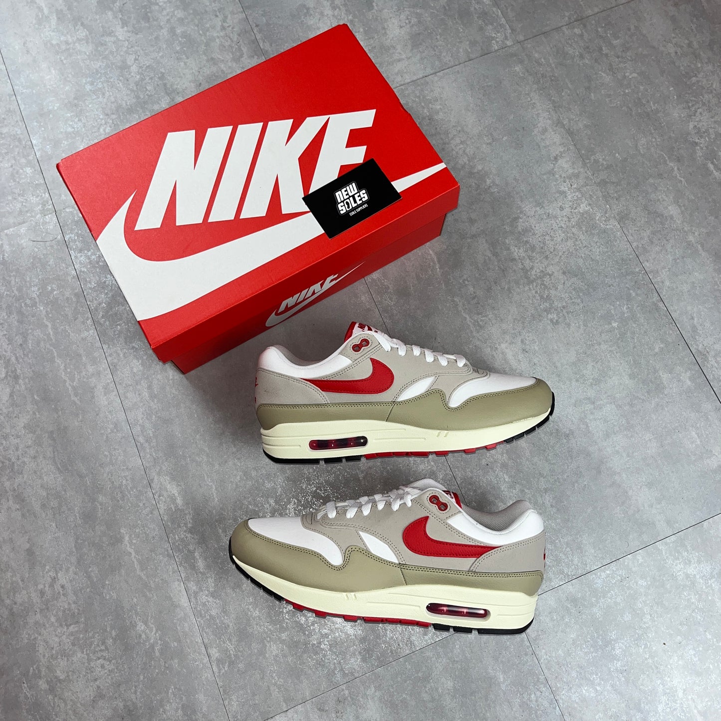 Nike Air Max 1 Since '72 'White/Cream/Red'