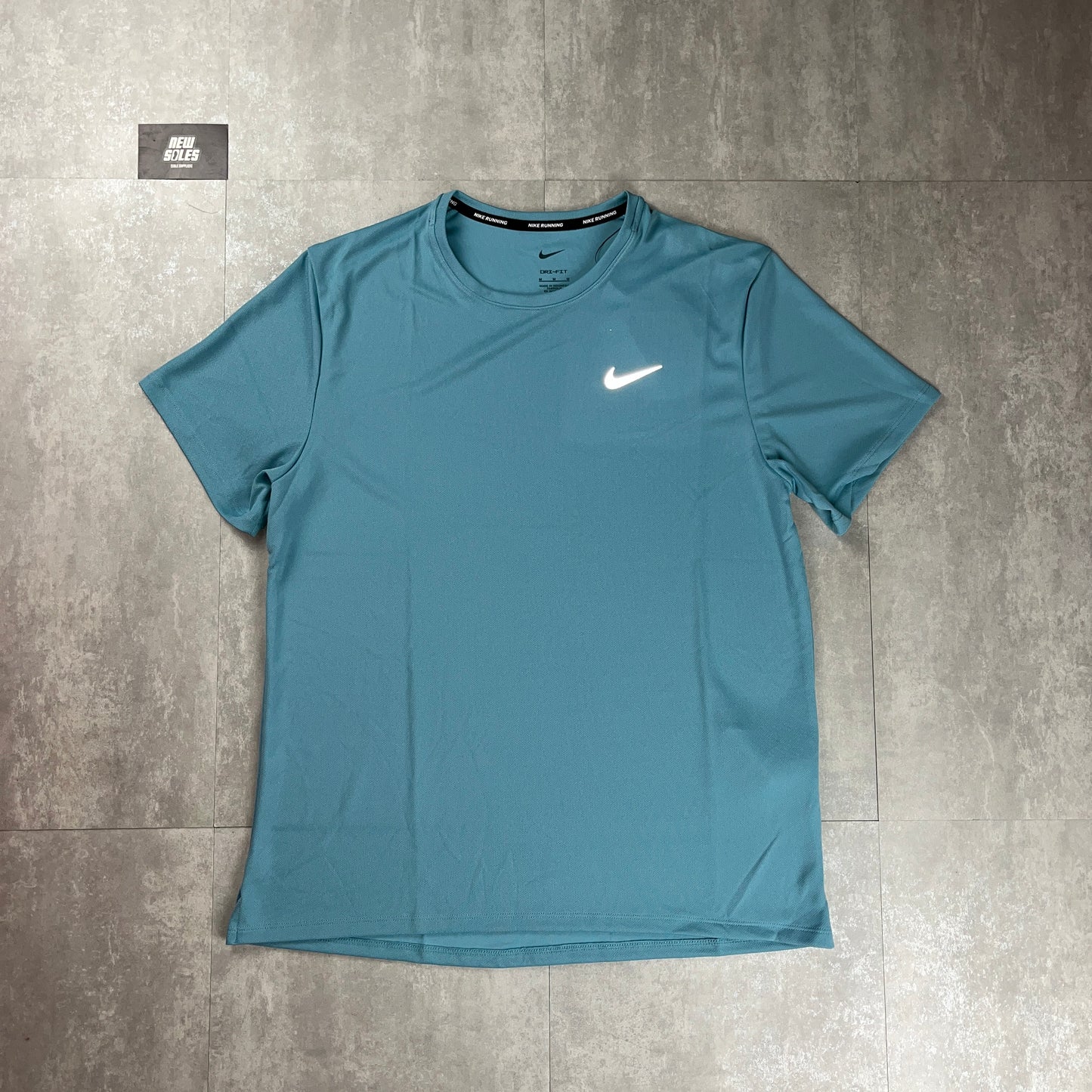 Nike Dri-Fit Miler T-Shirt ‘Denim Turquoise’