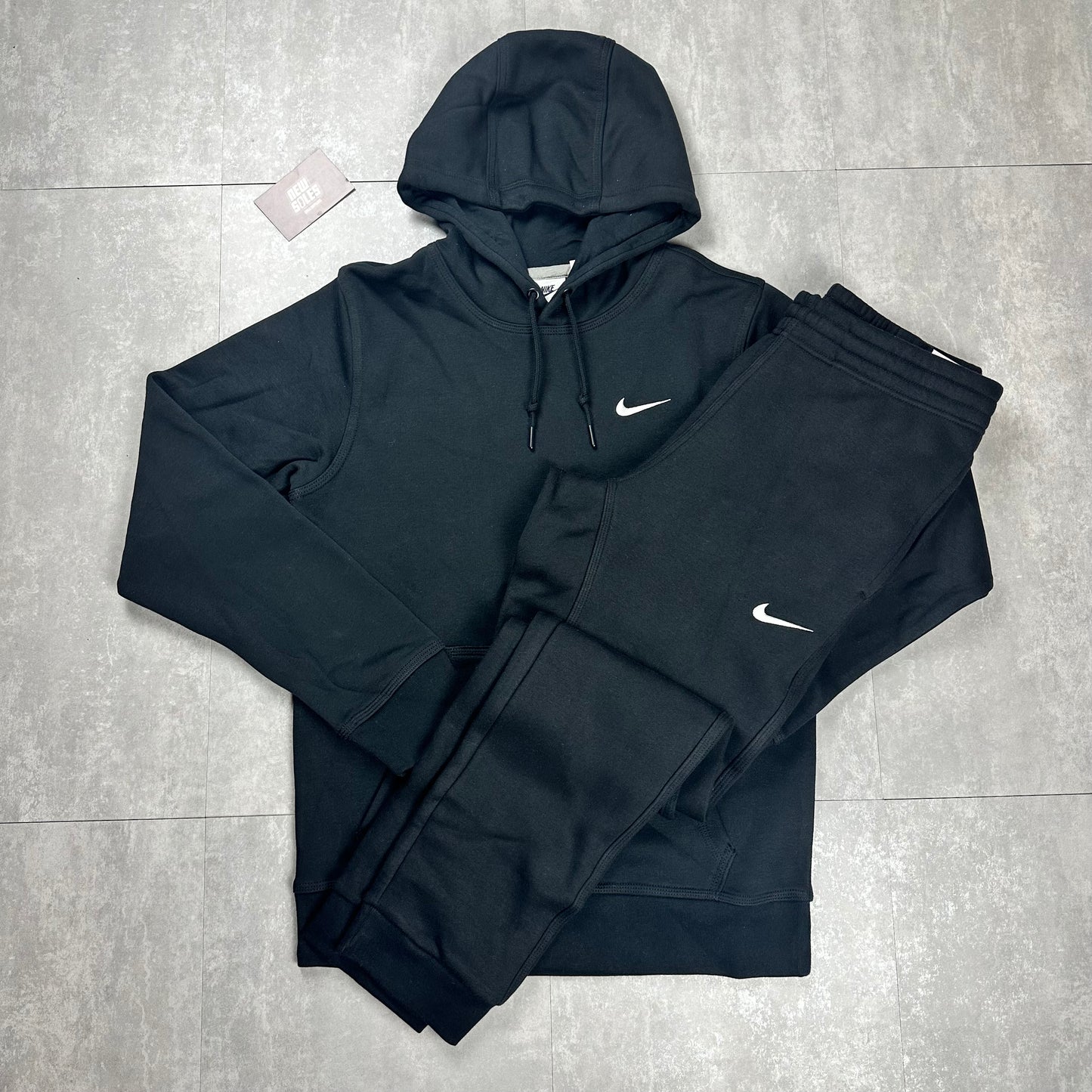 Nike Club Swoosh Full Tracksuit 'Black'