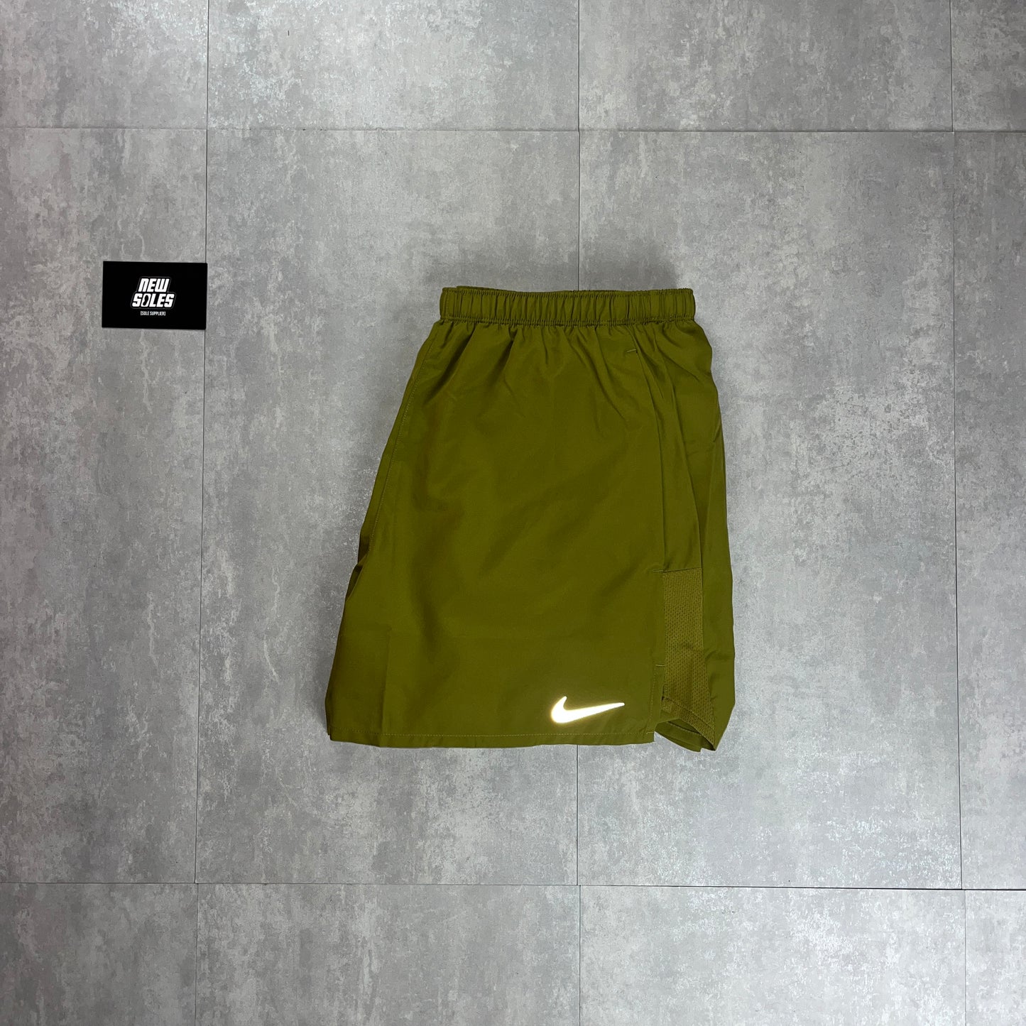 Nike Dri-Fit Challenger Shorts 7” ‘Pacific Moss’