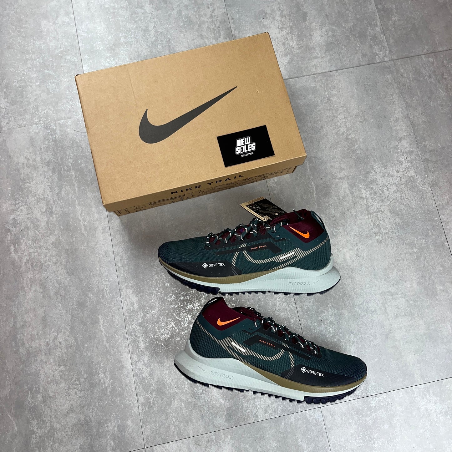Nike React Pegasus Trail 4 GTX 'Deep Jungle'