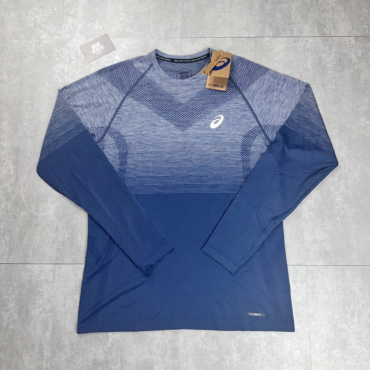 Asics Seamless LS T-Shirt 'Thunder Blue'