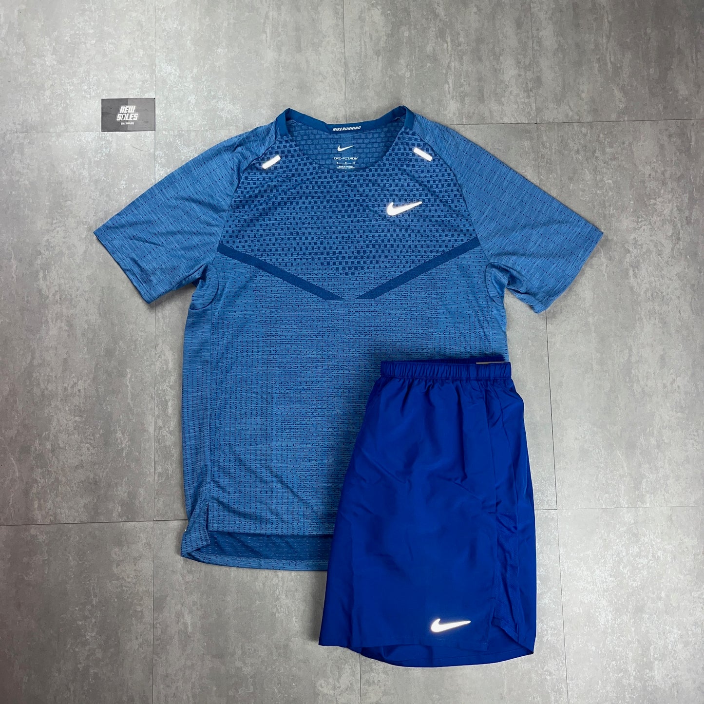 Nike Techknit T-Shirt ‘Star Blue’