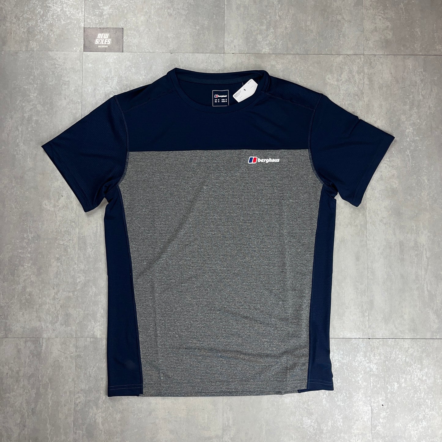 Berghaus Tech T-Shirt ‘Grey/Navy’