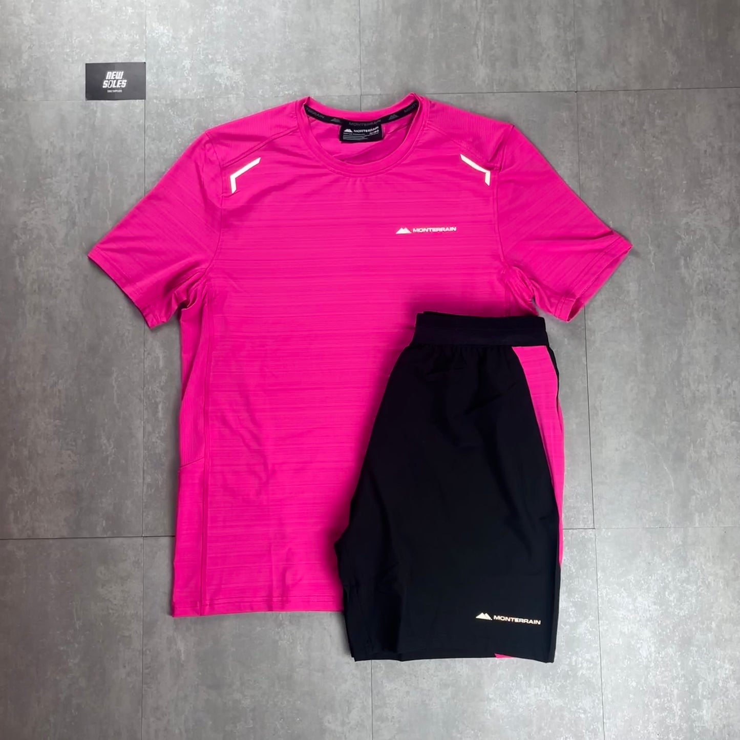 Monterrain Lyder 3.0 T-Shirt ‘Pink Glow’