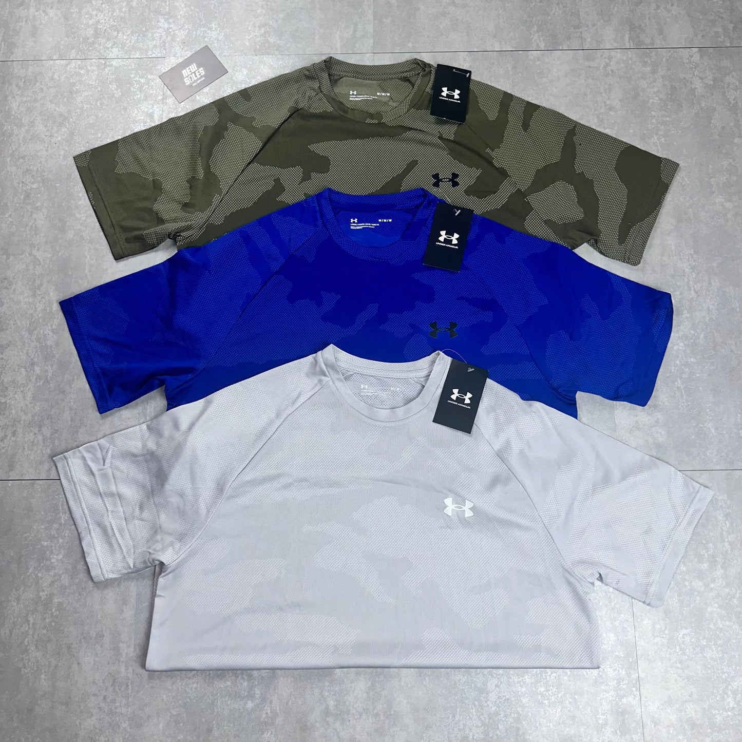 Under Armour Jacquard T-Shirt Triple Set Bundle