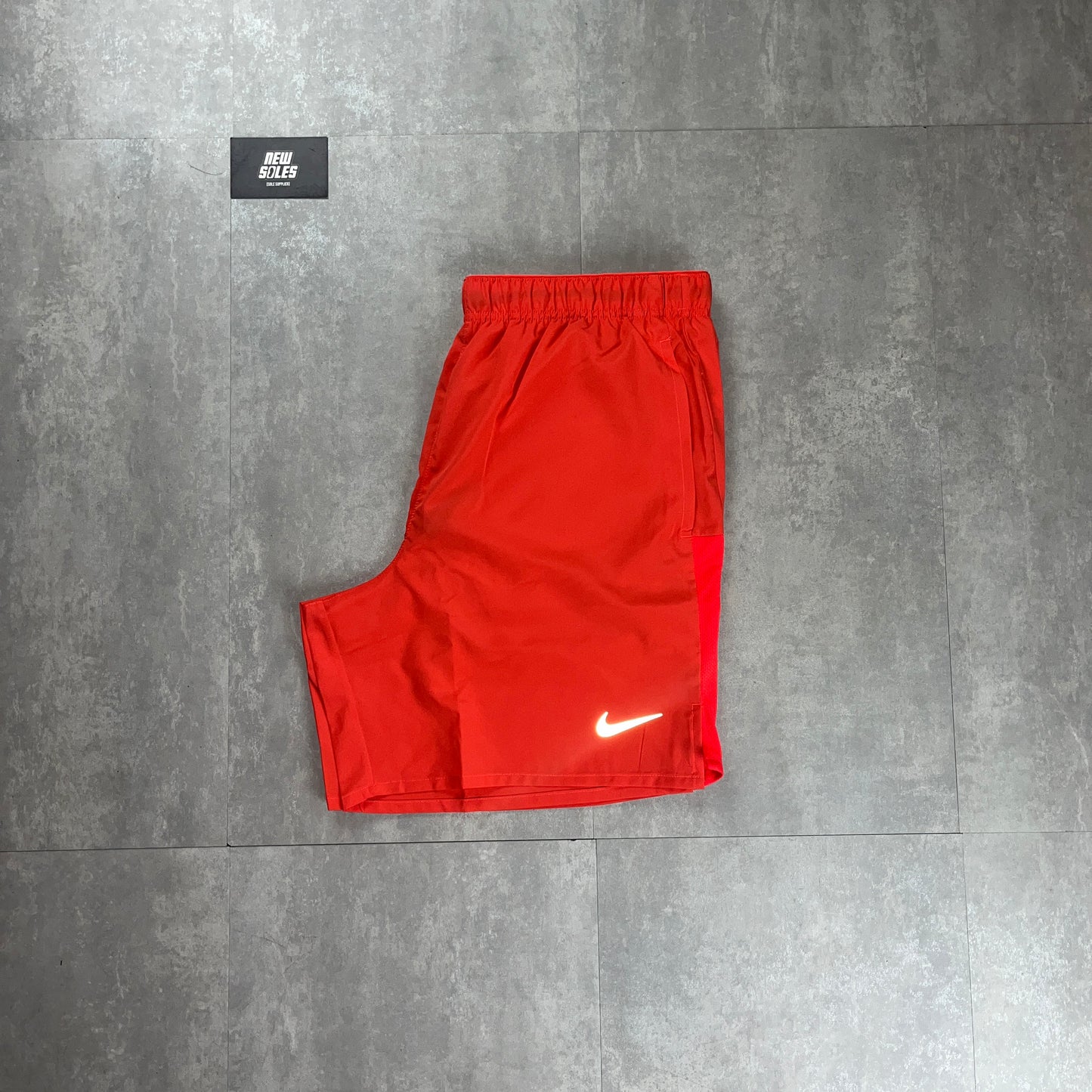 Nike Dri-Fit Challenger Shorts 7” ‘Bright Crimson'