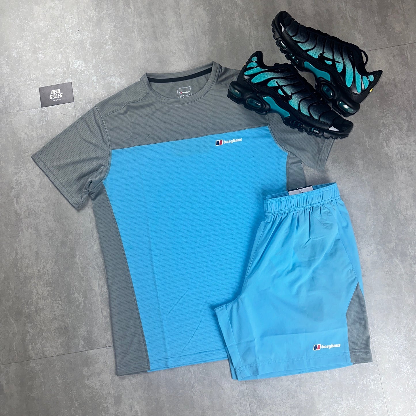 Berghaus Explorer Tech T-Shirt ‘Aqua Blue’