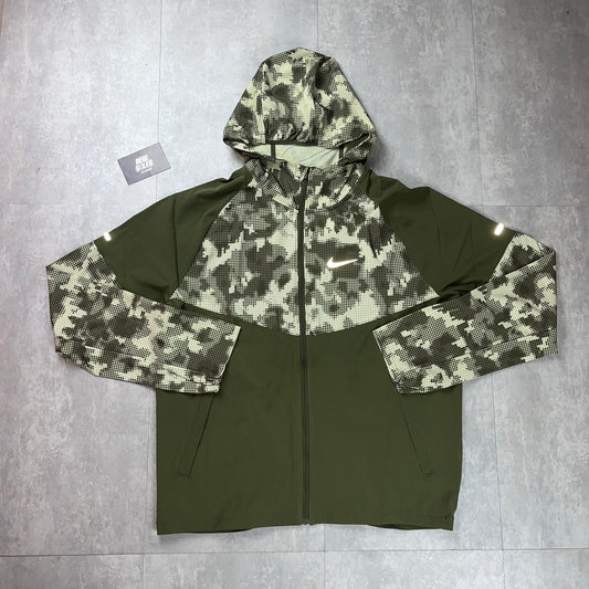 Nike Repel Miler Windrunner Jacket Khaki Camo