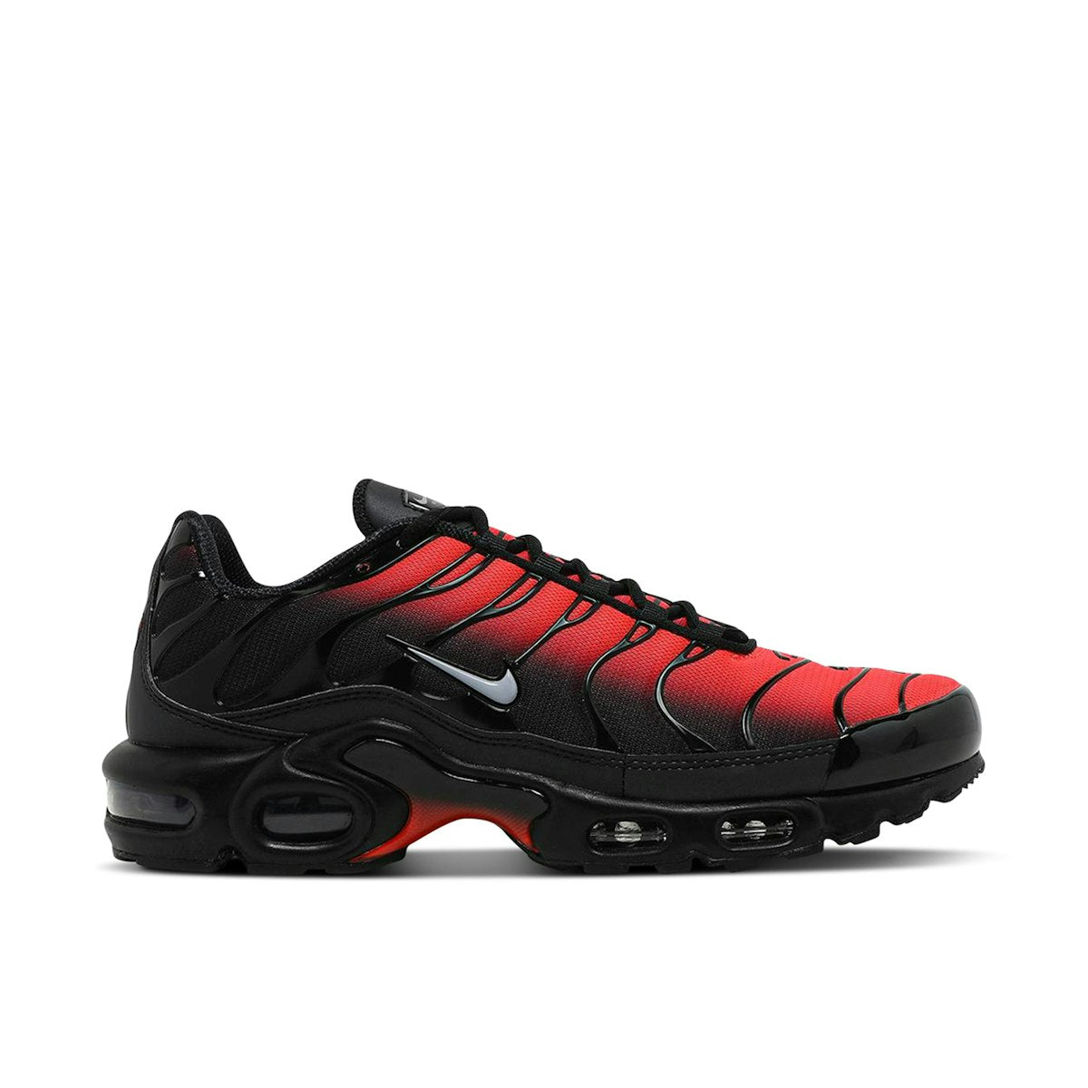 Nike Air Max Plus TN 'Black Crimson' GS