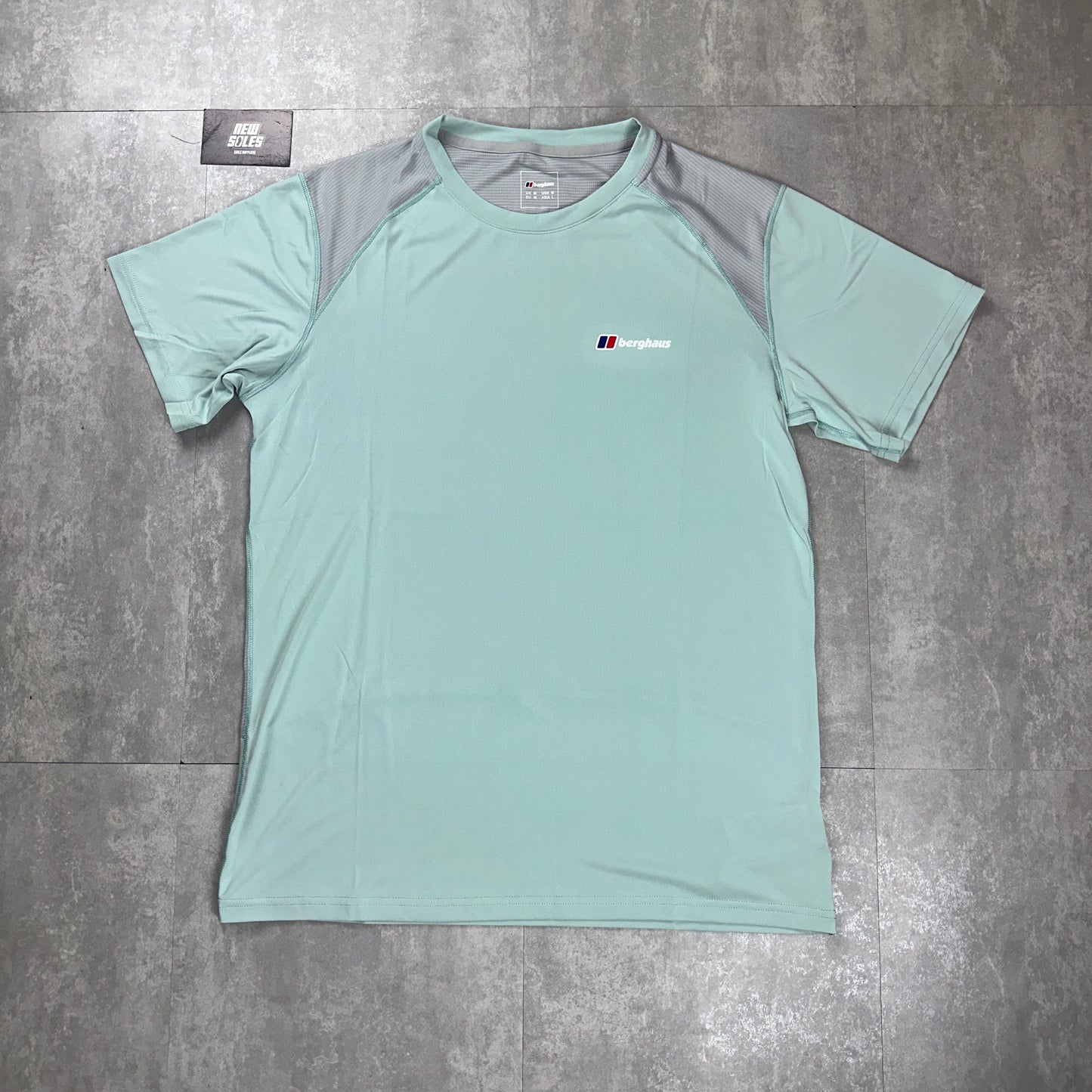 Berghaus Tech T-Shirt & Tech Shorts Set Mint Green