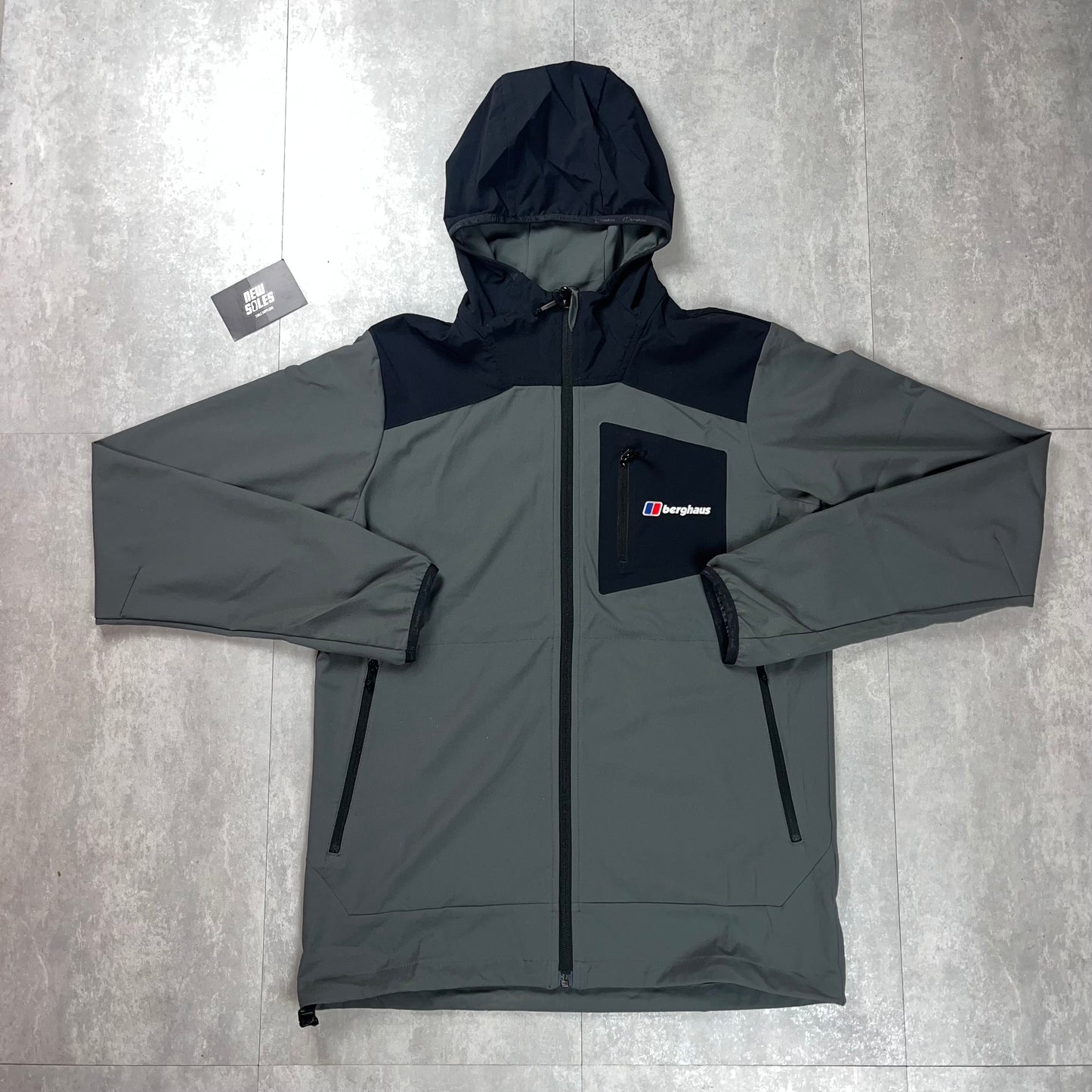 Berghaus Intervale Woven Tracksuit Jacket ‘Dark Grey’