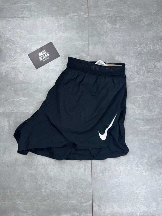 Nike Dri-Fit ADV Aeroswift 2" Racing Shorts 'Black'