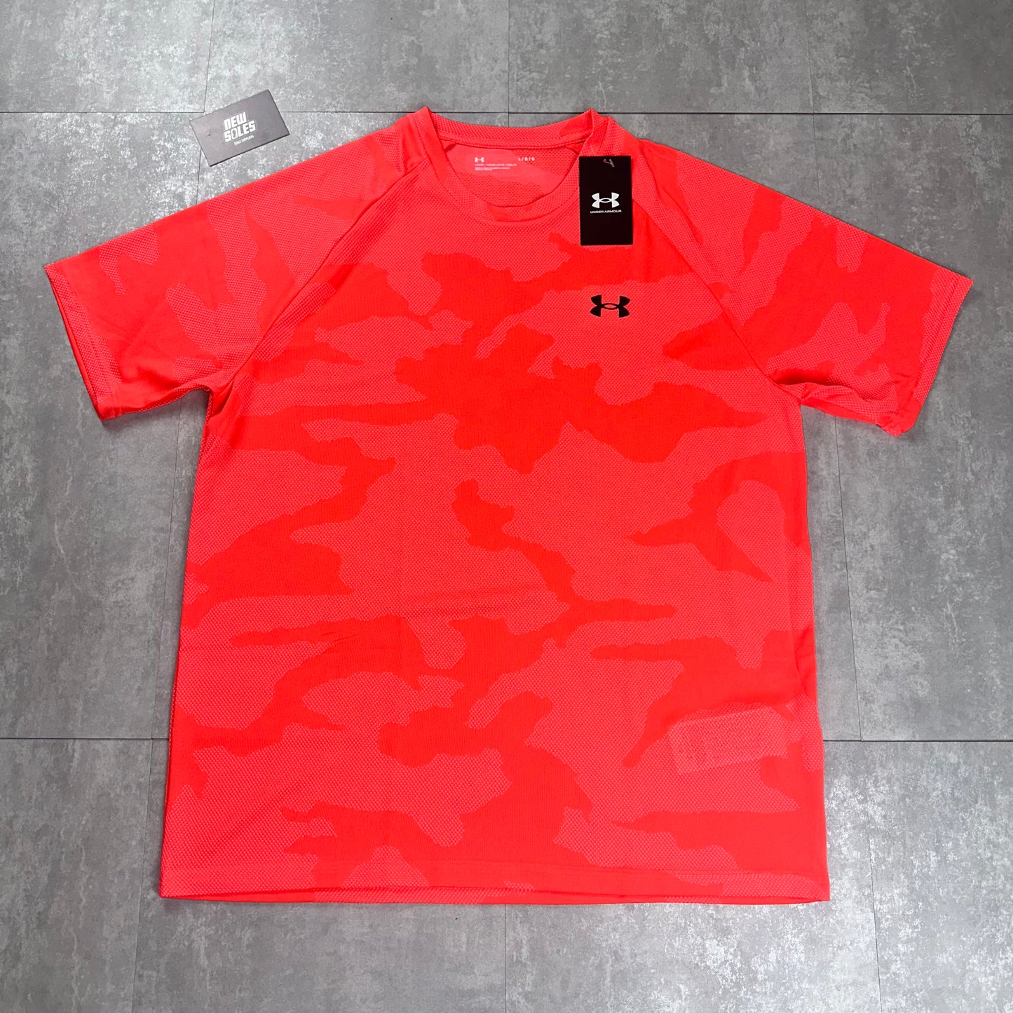 Under Armour Jacquard T-Shirt 'Crimson Sunset'