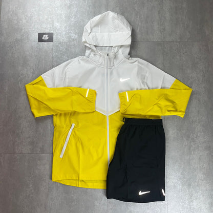 Nike Windrunner Jacket ‘White/Lightning Yellow’