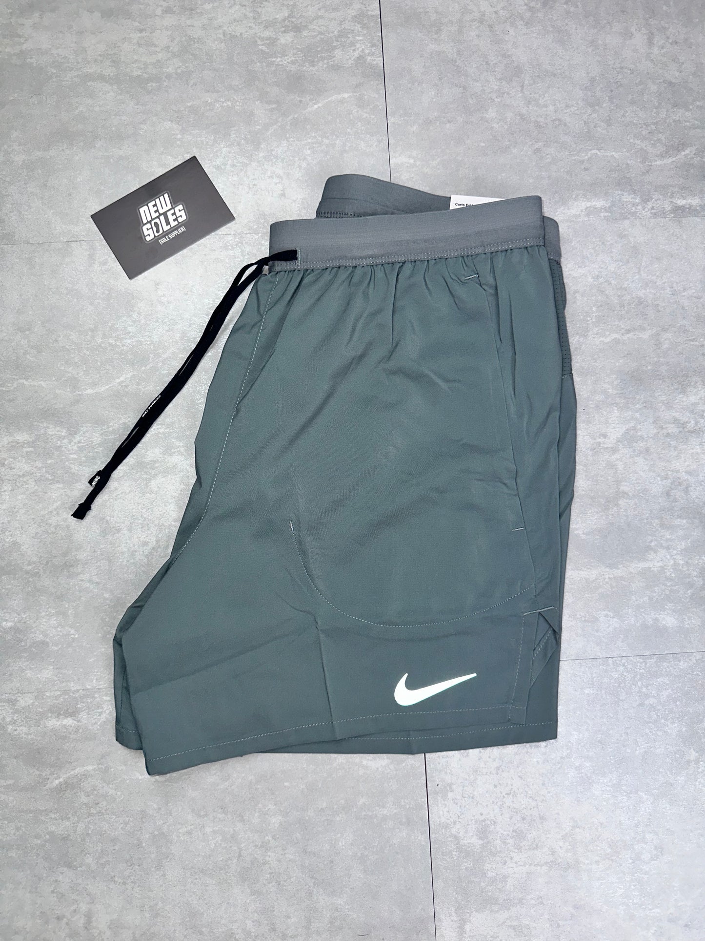 Nike Flex Stride 5" Shorts 'Grey'