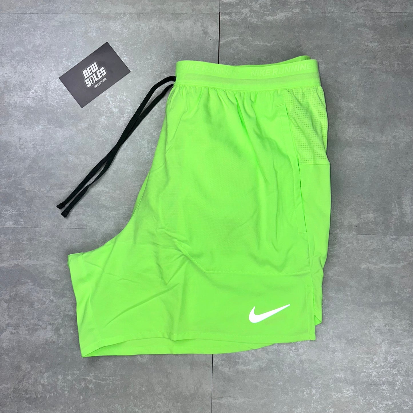 Nike Flex Stride 5" Shorts 'Neon Ash'