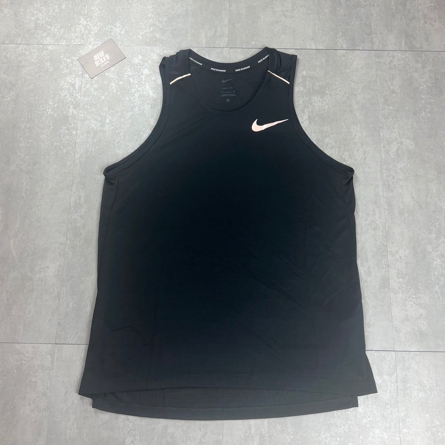 Nike Miler 1.0 Vest T-Shirt 'Black'