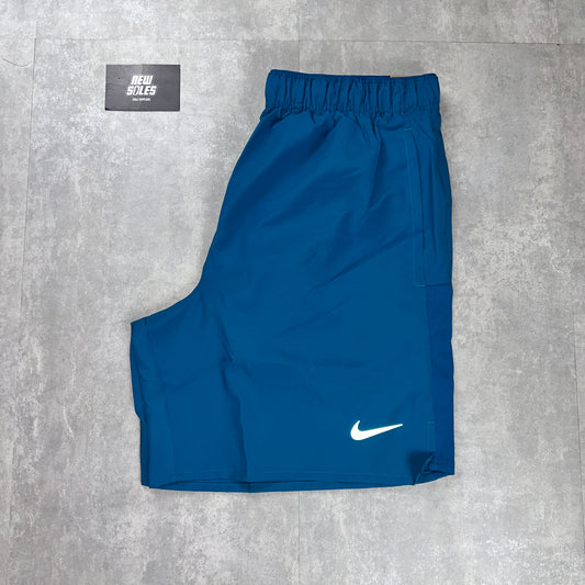 Nike Dri-Fit Challenger Shorts 7” ‘Green Abyss'