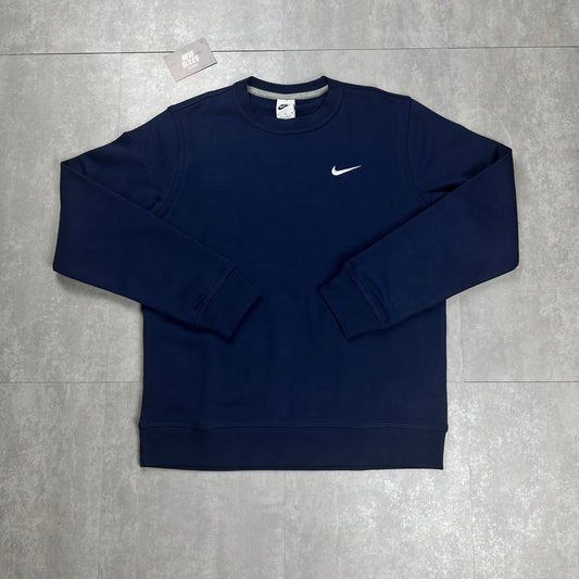 Nike Club Swoosh Tracksuit Pullover 'Navy'