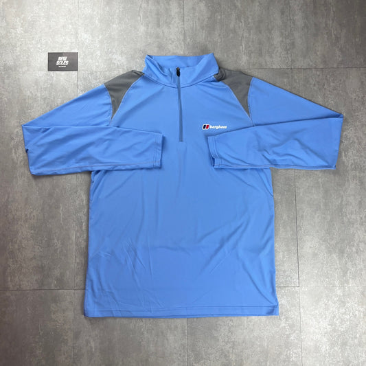 Berghaus Tech 1/4 Zip ‘Light Blue’