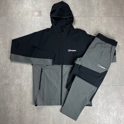 Berghaus Theran Full Zip Hoodie ‘Black/Grey’