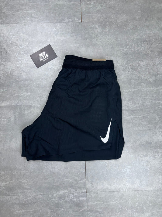 Nike Dri-Fit ADV Aeroswift 4" Racing Shorts 'Black'