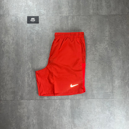 Nike Dri-Fit Challenger Shorts 7” ‘Bright Crimson'