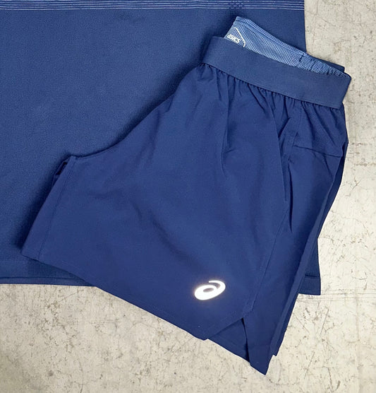 Asics Road 5 Inch Shorts 'Thunder Blue'