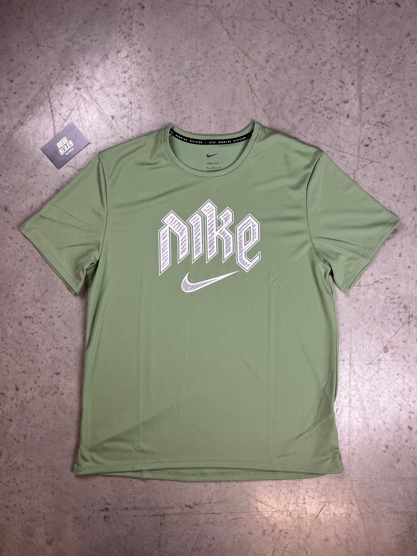 Nike Dri-Fit Run Division T-Shirt 'Oil Green'