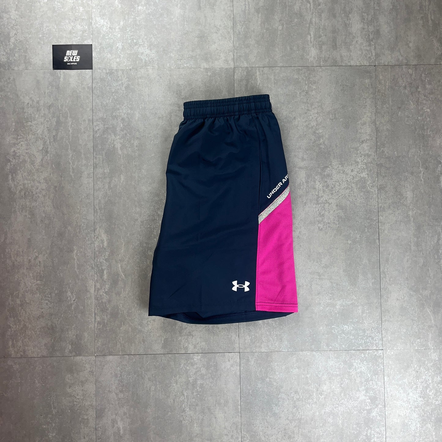 Under Armour Tech Utility Shorts ‘Navy/Pink’