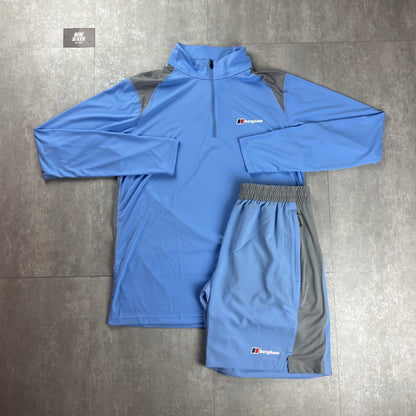 Berghaus Tech 1/4 Zip ‘Light Blue’