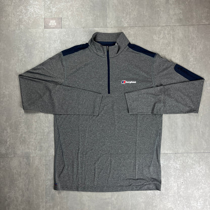 Berghaus Tech 1/4 Zip ‘Grey/Navy'