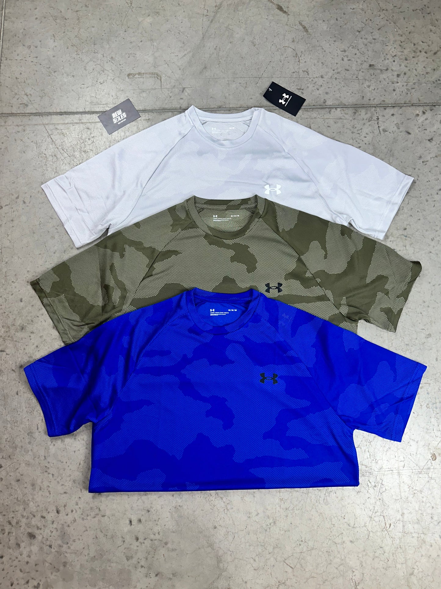 Under Armour Jacquard T-Shirt Triple Set Bundle