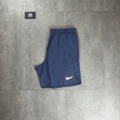 Nike Dri-Fit Challenger Shorts 7” ‘Blue Void'