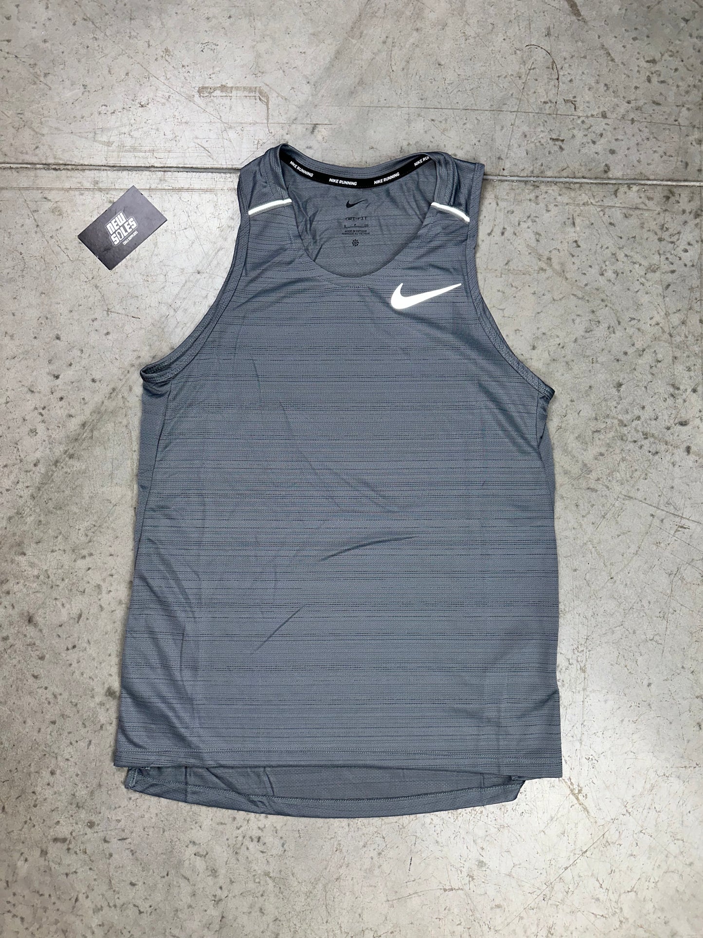 Nike Miler 1.0 Vest T-Shirt 'Grey'