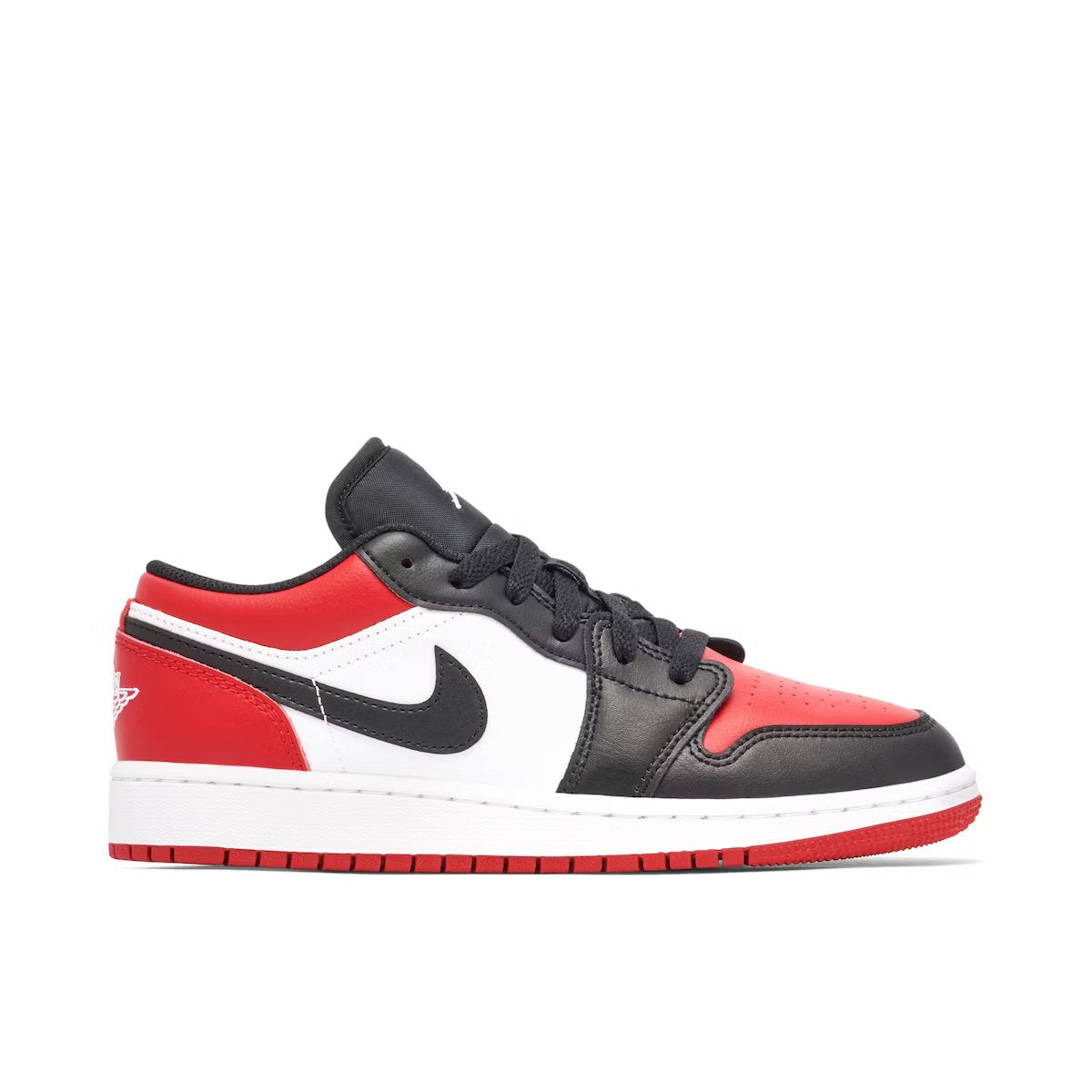 Air Jordan 1 Low 'Bred Toe' GS