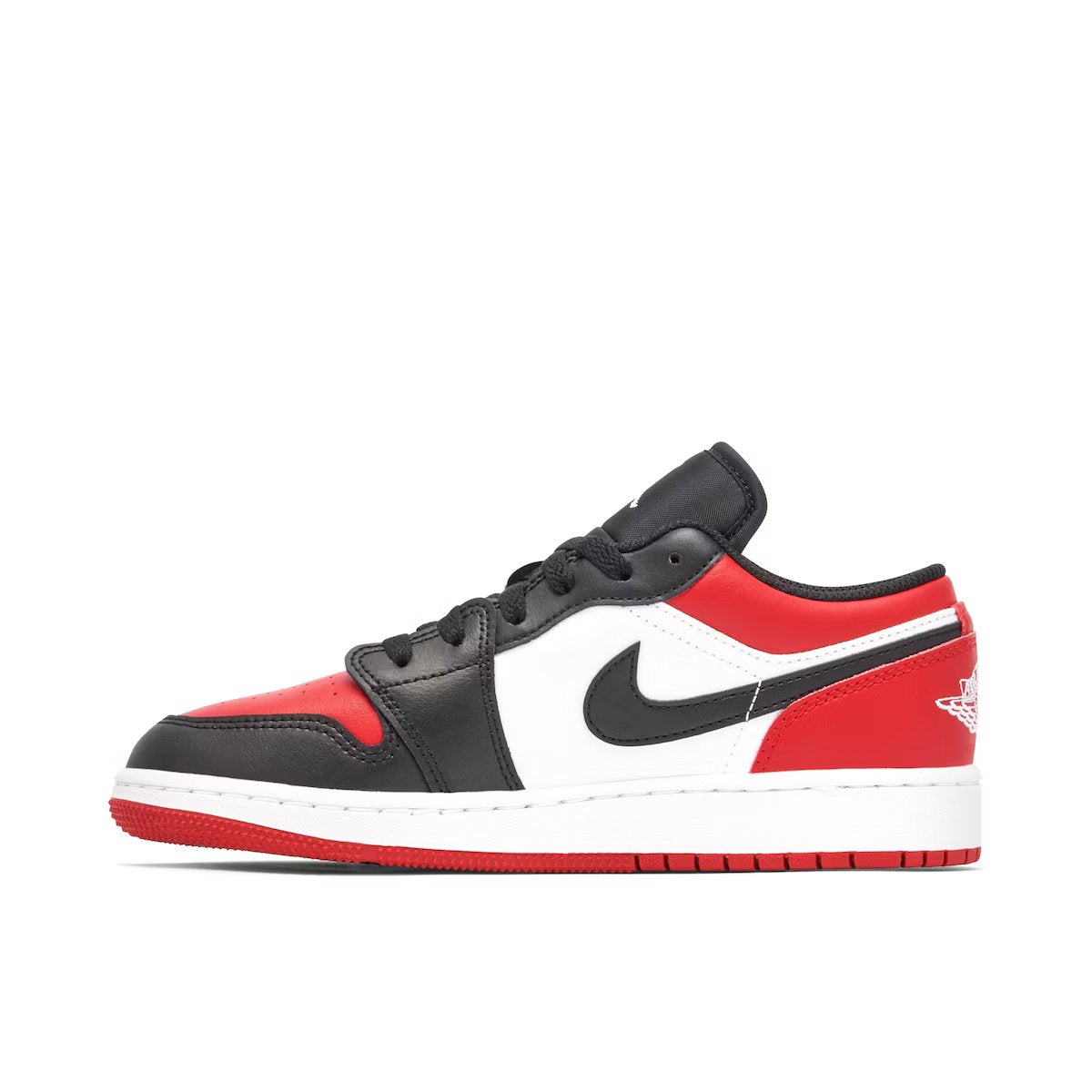 Air Jordan 1 Low 'Bred Toe' GS