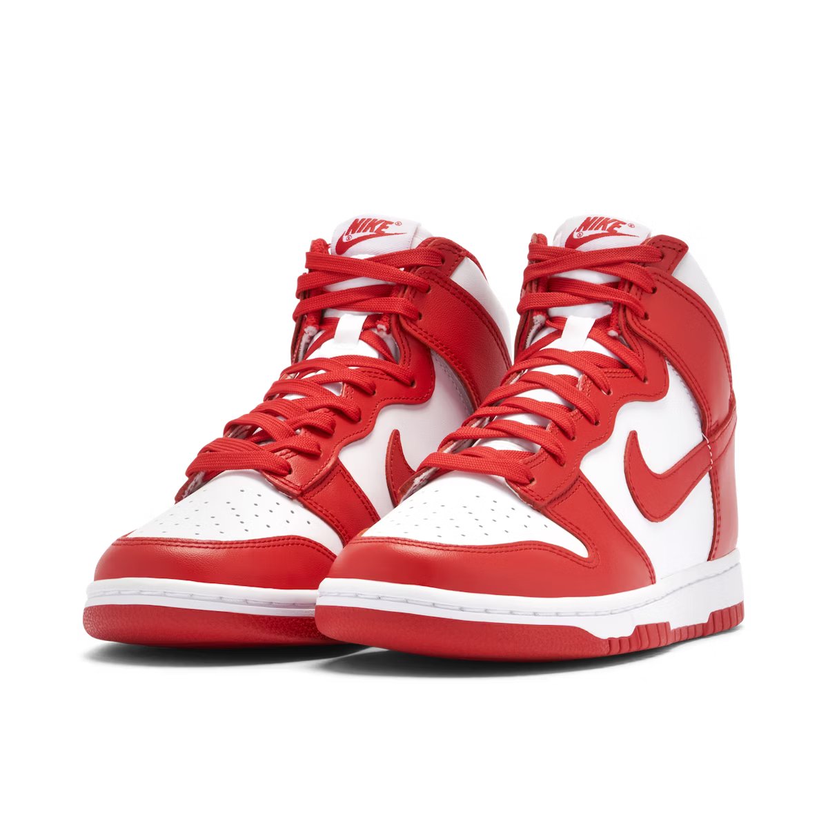 Nike Dunk High 'Championship White/Red'