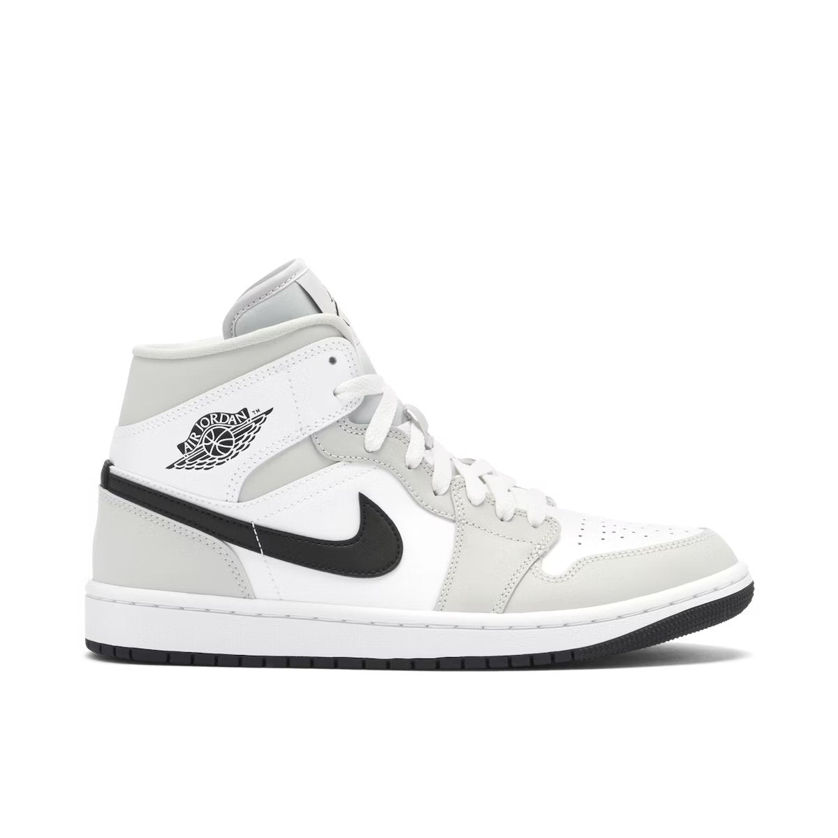 Air Jordan 1 Mid 'Light Smoke Grey' Wmns