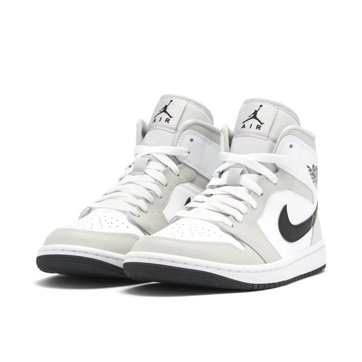 Air Jordan 1 Mid 'Light Smoke Grey' Wmns